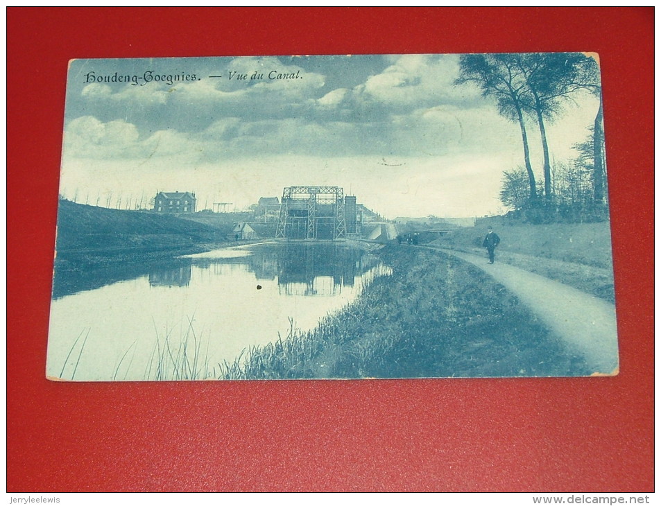 HOUDENG-GOEGNIES     - Vue Du Canal   -  1908 - La Louvière