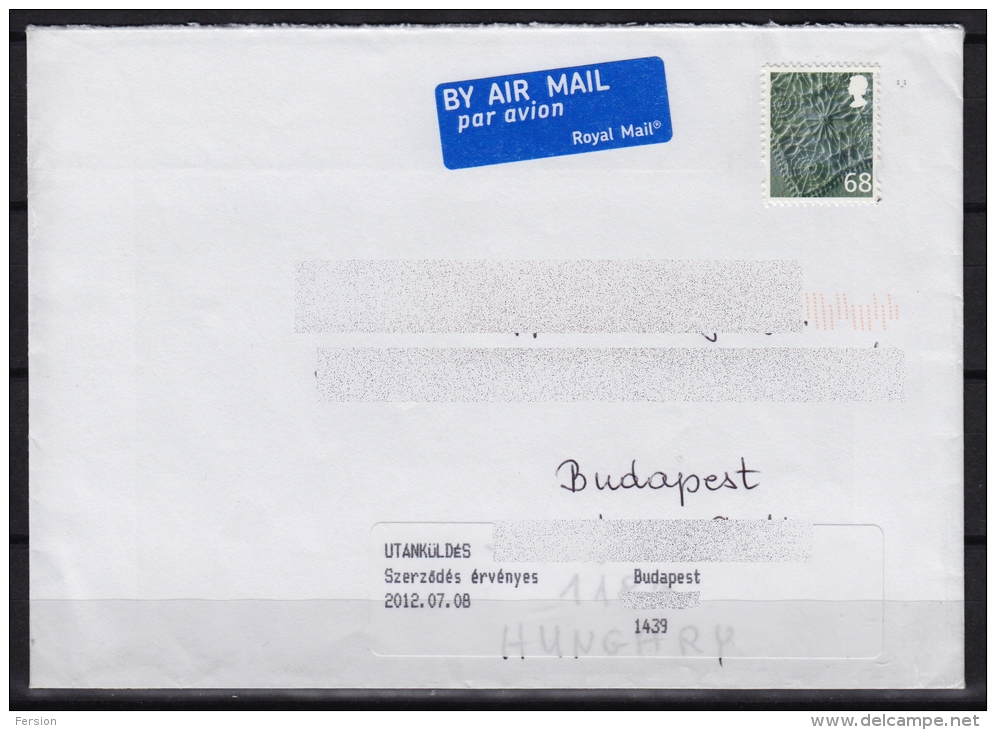 AIR MAIL LETTER - GB To HUNGARY - 2012 - Covers & Documents