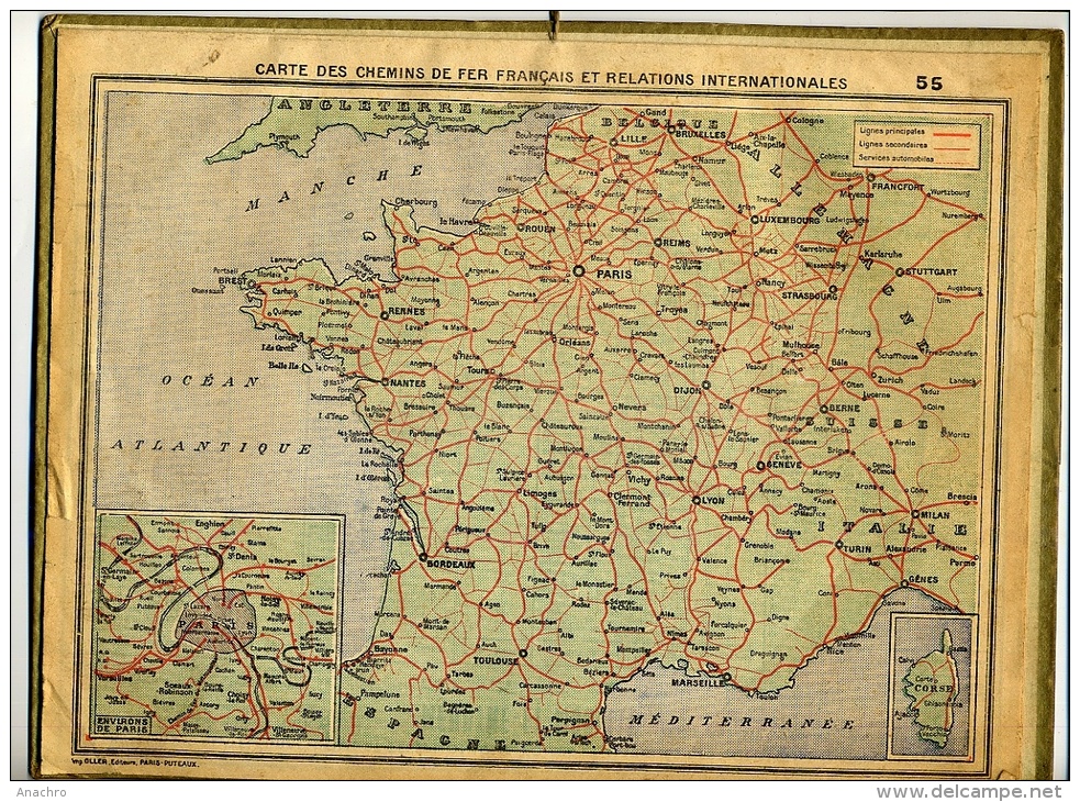 CALENDRIER ALMANACH POSTES 1959 OLLER " Gracieuse FERMIERE " PORTRAIT  / CARTE CHEMIN DE FER Et Relations Internationale - Groot Formaat: 1941-60