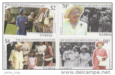 Samoa 1999 Queen Mother Century - Samoa (Staat)