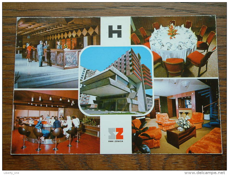 ZENICA Hotel INTERNACIONAL / Anno 1980 ( Zie Foto Voor Details ) !! - Yougoslavie