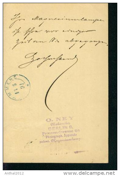 Ganzsache Von Berlin 15.6.1891 Nach Kymmene Finnland Suomi 18.6.1891 - Covers & Documents