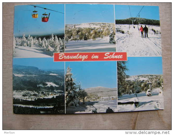 Deutschland -  Braunlage Im Schnee -ski   D106916 - Braunlage