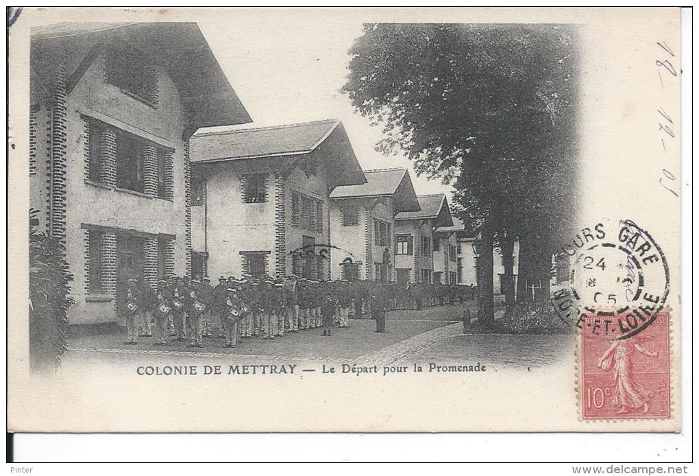 Colonie De METTRAY - Le Départ Pour La Promenade - Mettray