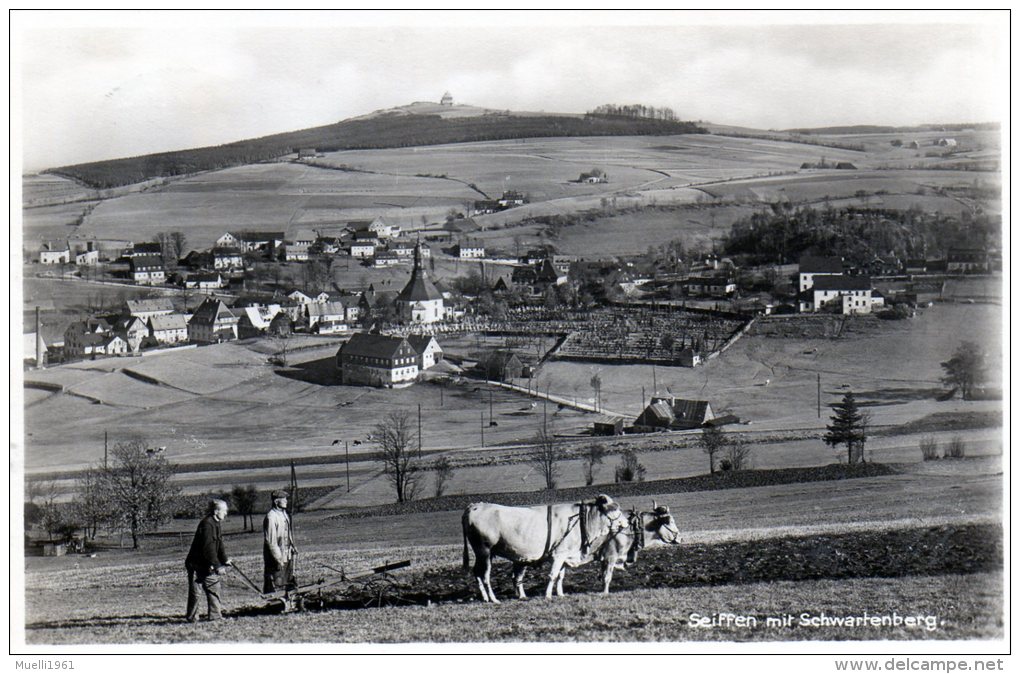 AK  Seiffen Im Erzgebirge, Gel. 1938 - Seiffen