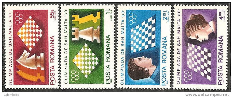 Romania 1980 Nuovo** - Mi.3747/50  Yv.3298/301 - Nuovi