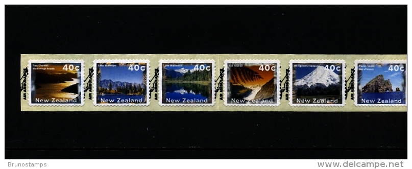 NEW ZEALAND - 1996 SCENERY 40 C. SELF-ADHESIVE PHOSPHOR FRAME Perf. 11½ MINT NH - Unused Stamps