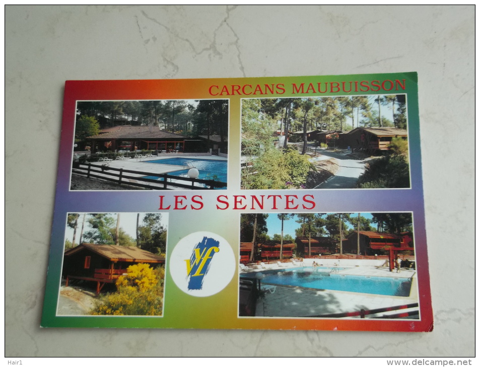 VDS CARTE POSTALE CARCANS MAUBUSSON VVF LES SENTES MULTI VUES DE CETTE CHARMANTE REGION - Carcans