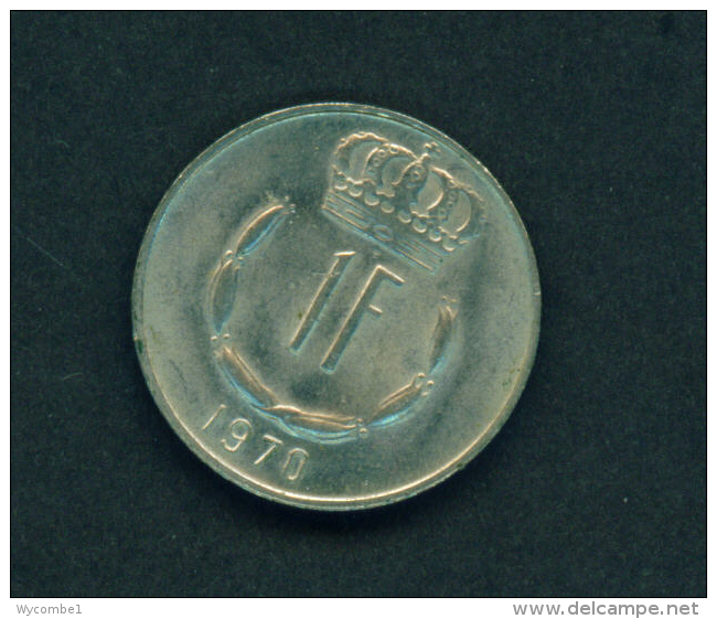 LUXEMBOURG - 1970 1f Circ. - Luxemburgo