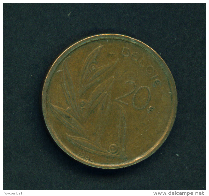 BELGIUM - 1982 20f Circ. - 20 Francs