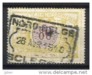 Belgique - N115 - Chemin De Fer - NORD BELGE - 3 Scan - TR39-176-189 Obl. SCLESSIN - Nord Belge