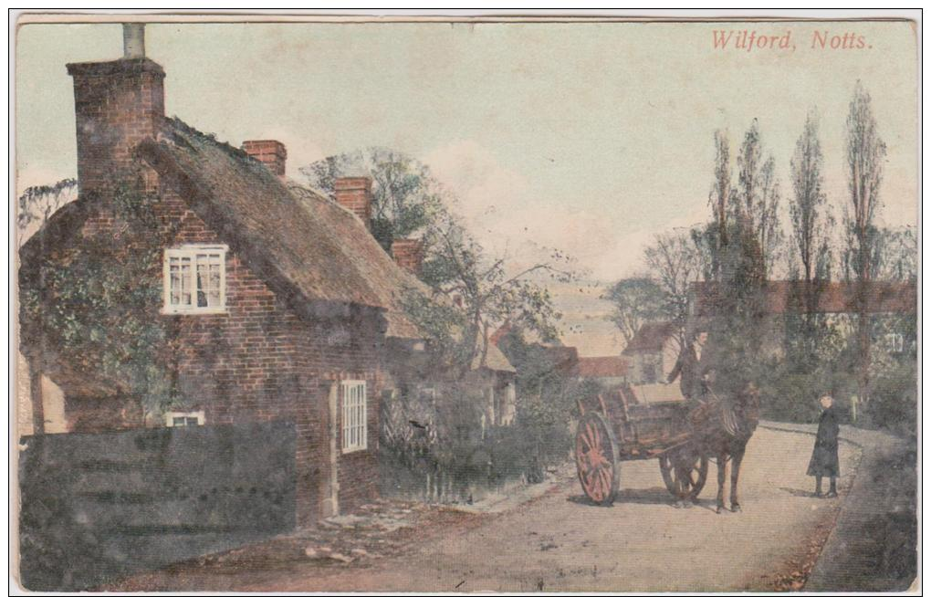 Wilford, Notts. Village Scene. Post Used 190? - Sonstige & Ohne Zuordnung