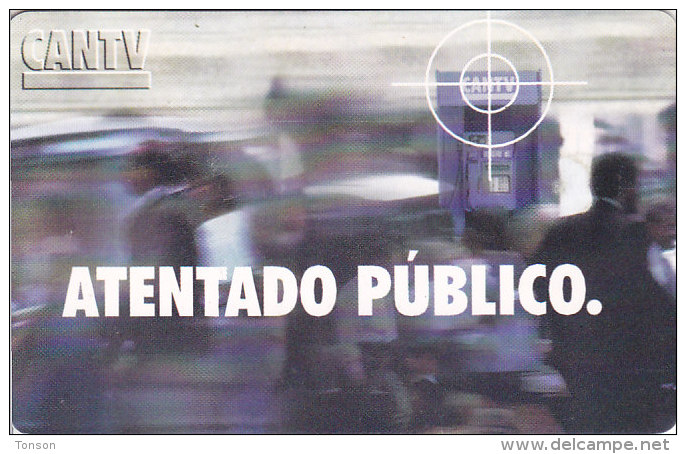 Venezuela, CAN2-0469, Atentado Público, 2 Scans. - Venezuela