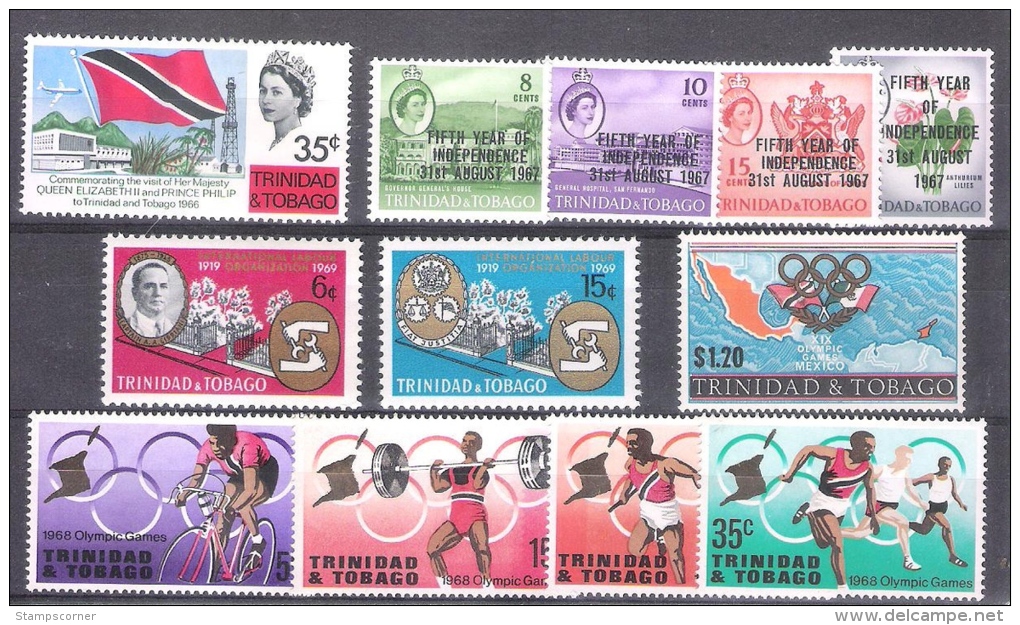 LOT TIMBRES NEUFS ** - MNH - Sans Charnière - Trinité & Tobago (1962-...)