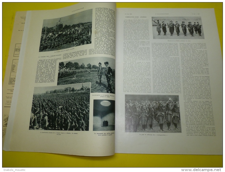 1931 Les CASQUES D'ACIER à Breslau; - L'Illustration