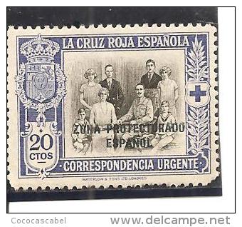 Marruecos Español - Edifil 104 (MNH/**) (esquina Defectuosa) - Spanish Morocco