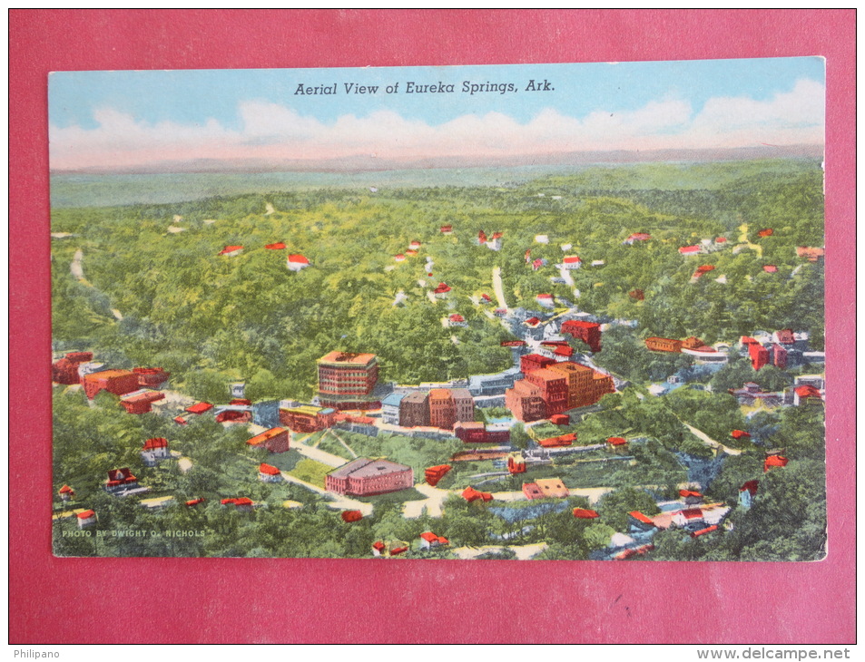 Eureka Springs,AR--Aerial View--not Mailed--PJ 174 - Altri & Non Classificati