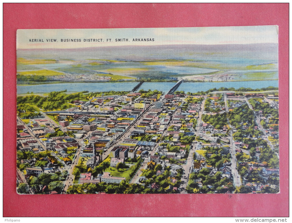 Fort Smith,AR--Aerial View--not Mailed--PJ 174 - Altri & Non Classificati
