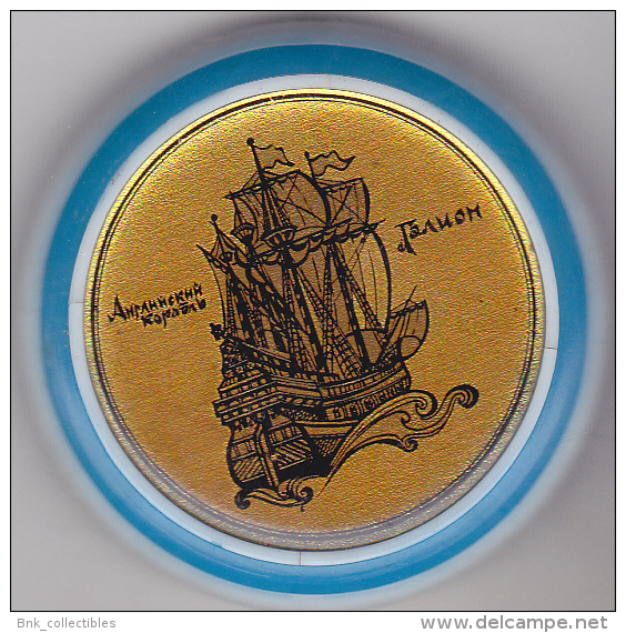 Battleships Pin Badges - Galleon - Bateaux