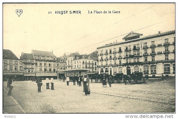 10. HEYST-SUR-MER - La Place De La Gare - Heist