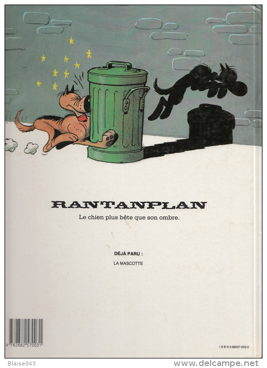 Rantanplan - Le Parrain - EO 1988 - Bon état Général - Rantanplan
