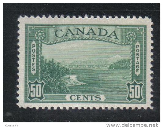 R934 - CANADA 1938 , 50 Cent N. 200  * - Unused Stamps