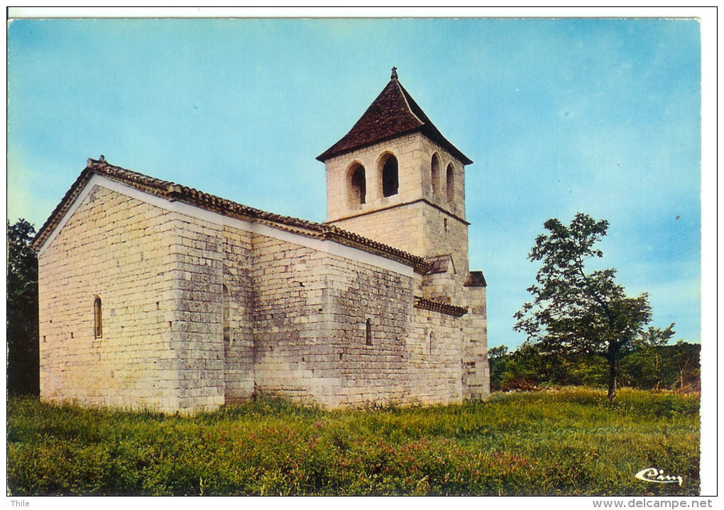 MONTPEZAT-DE-QUERCY - Eglise Romane De Saux - Montpezat De Quercy