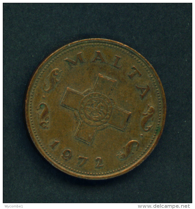 MALTA -  1972 1c Circ. - Malta