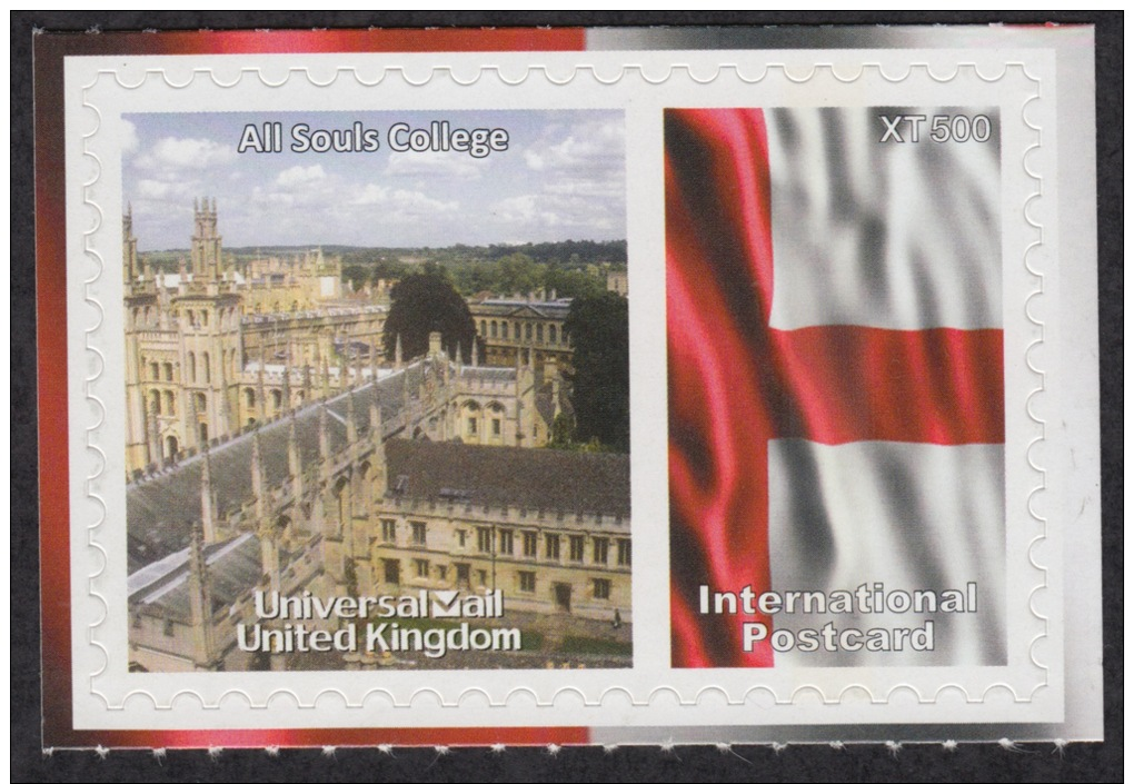 OXFORD : ALL SOULS COLLEGE ** MNH UK UNIVERSAL MAIL INTERNATIONAL POSTCARD MAIL ONLY - Unused Stamps
