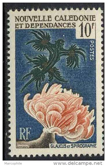 NOUVELLE CALEDONIE / 1959 10 F CORAIL  # 293 ** (ref  T841) - Neufs