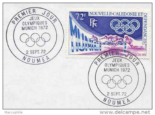 NOUVELLE CALEDONIE / FDC 1972 JEUX OLYMPIQUES (ref 1993) - FDC