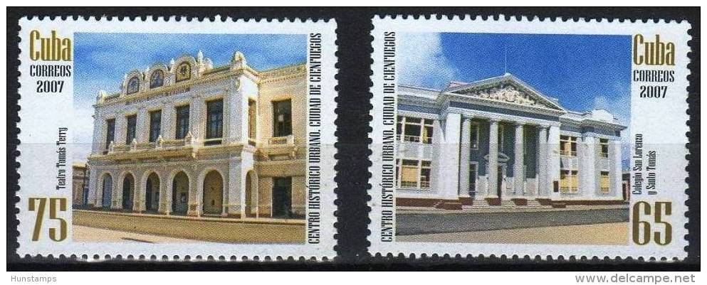 C*U*B*A 2007. Buildings Set MNH (**) - Unused Stamps