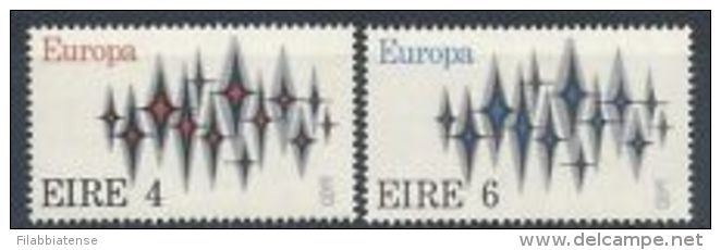 1972 - Irlanda 278/79 Europa ---- - Unused Stamps