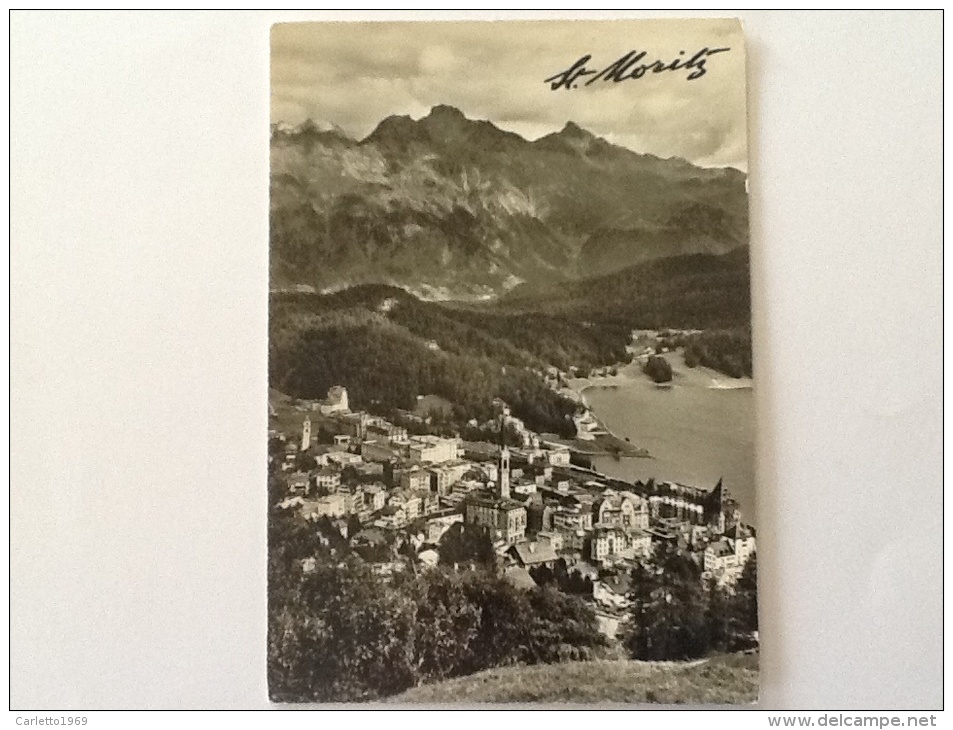 ST. MORITZ VIAGGIATA DEL 1962 - Altri & Non Classificati