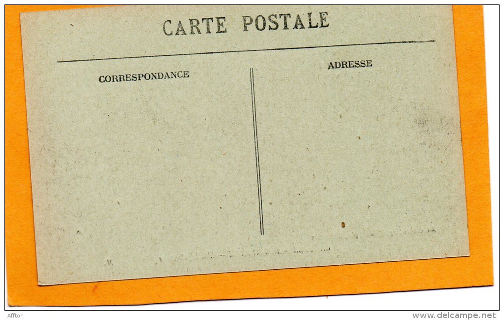 Cadillac Sur Garonne L Asile D Alienes Coiffeur 1910 Postcard - Cadillac