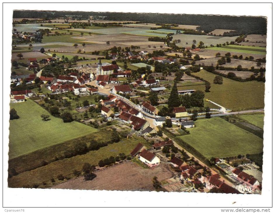 Jussy Le Chaudrier Jussy-le-Chaudrier Vue Générale De Haut Cpsm Coulleur Dentellée Gd Formatr 18 Cher - Sonstige & Ohne Zuordnung