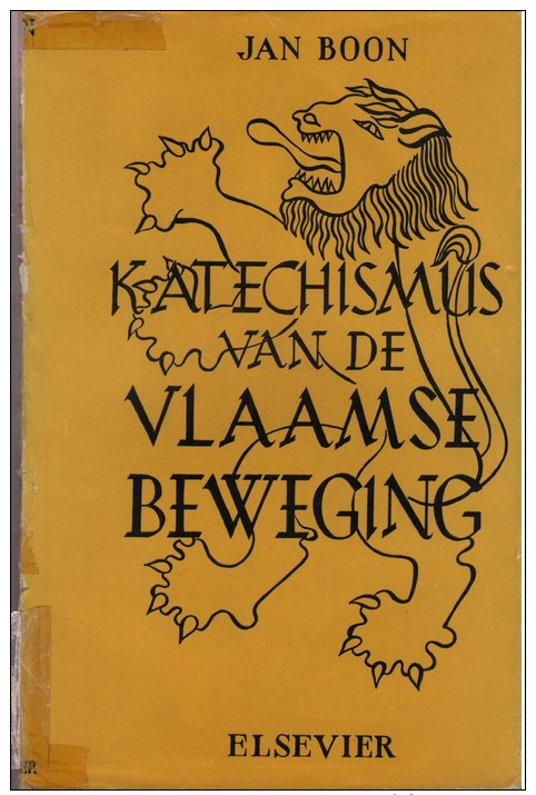 Boon, Jan, Katechismus Van De Vlaamse Beweging. - Histoire