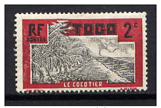 TOGO - N° 125* - LE COCOTIER - Ungebraucht