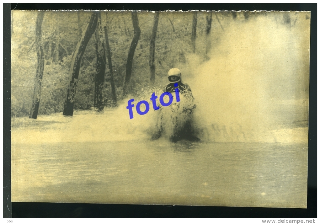 ORIGINAL FRANCE PRESS PHOTO MOTO MOTORCYCLE RACING - Cyclisme