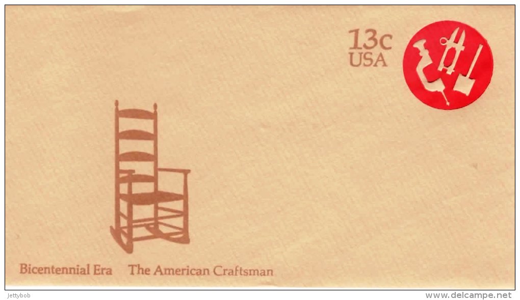 USA Unused  13c Bicentennial Era - The American Craftsman - 1961-80