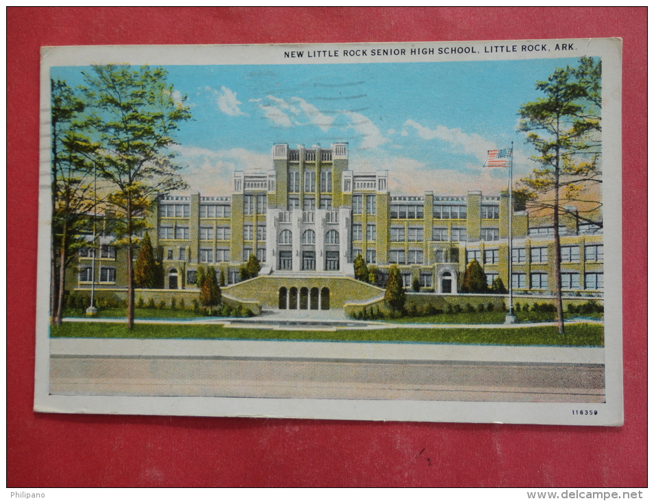 Little Rock,AR--New Little Rock Senior High School--cancel 1929--PJ 176 - Other & Unclassified