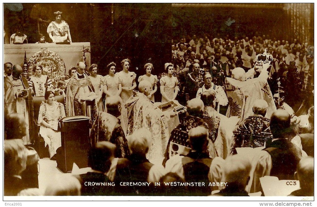 Non Classés. Crowning Ceremony In Westminster Abbey. - Sonstige & Ohne Zuordnung