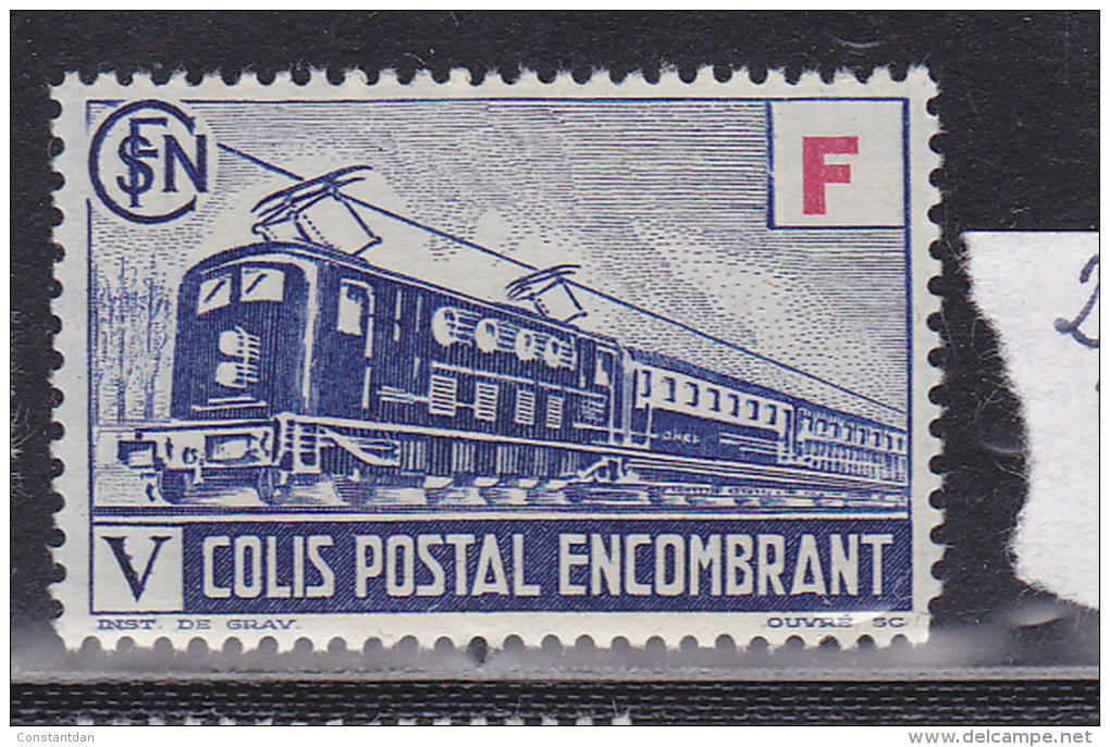 FRANCE COLIS POSTAUX N° 203  (3.90) BLEU COLIS ENCOMBRANT NEUF SANS CHARNIERE - Neufs