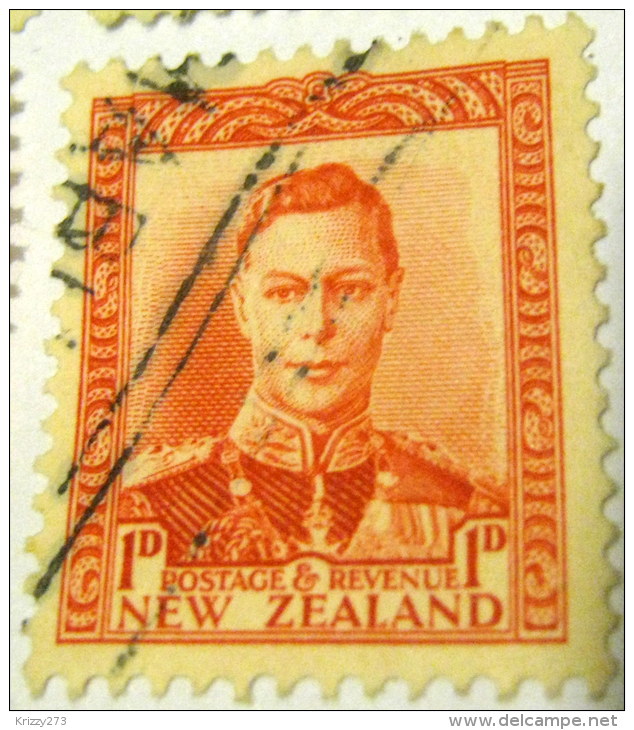 New Zealand 1938 King George VI 1.5d - Used - Gebraucht