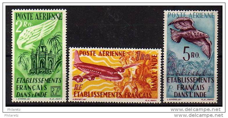 Inde Avion N° 18 à 20 Neufs * - Cote 36,60€ - Unused Stamps