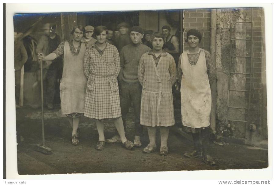 Carte Photo A Identifier Femmes Usine - A Identifier