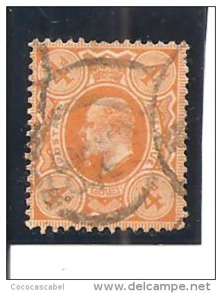 Gran Bretaña/ Great Britain Nº Yvert 122 (usado) (o) (defectuoso) - Unused Stamps