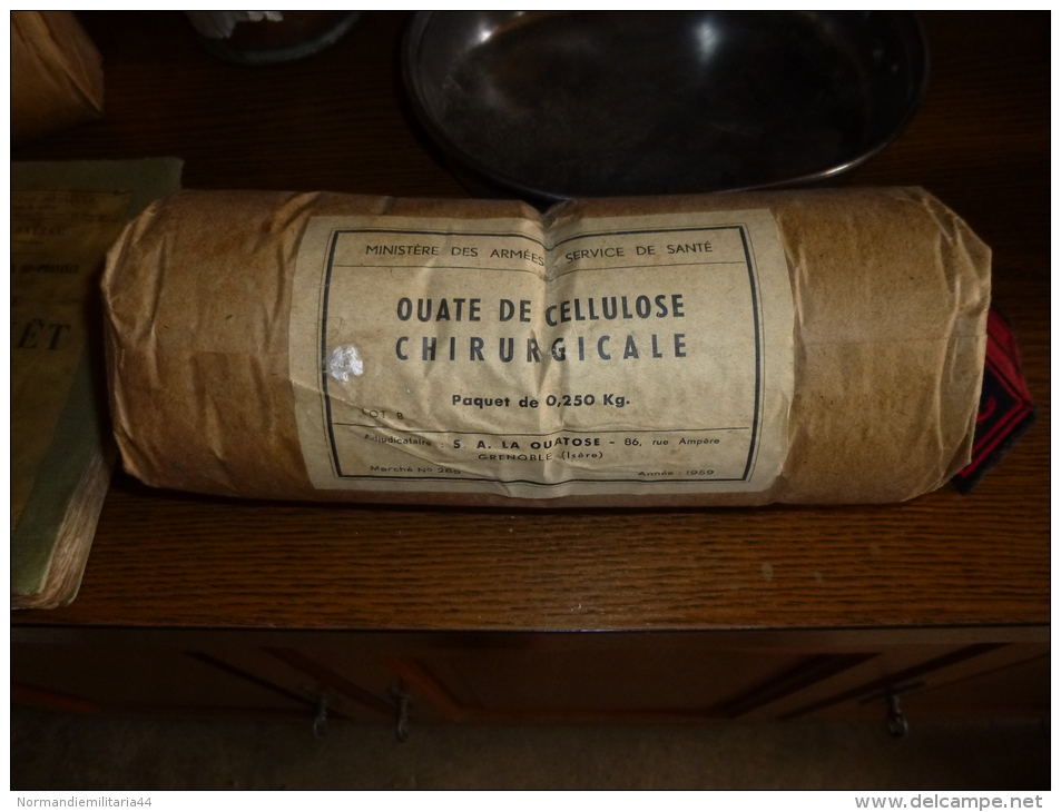 Paquet De Pansement 'ouate De Cellulose Service Santé Francais - Equipement