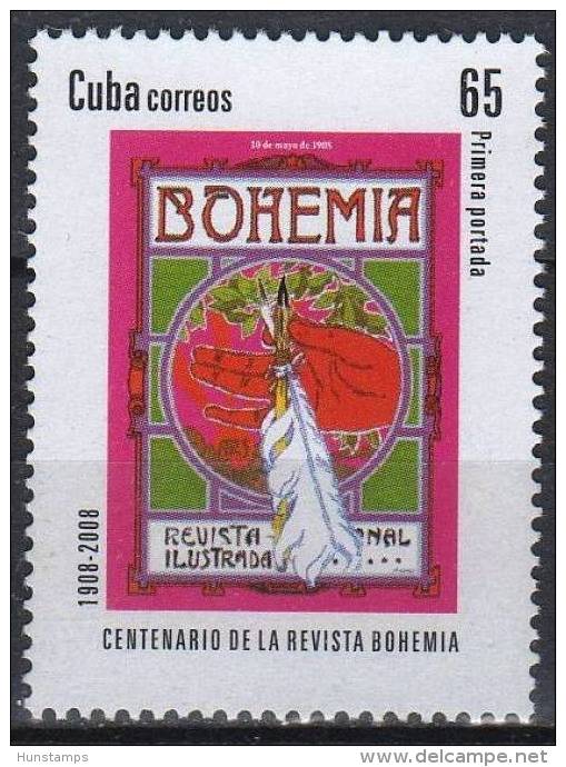 C*U*B*A 2008. Bohemia Stamp MNH (**) - Ungebraucht