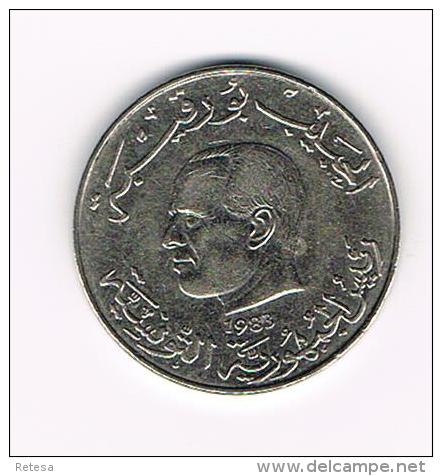 - - TUNESIE 1 DINAR  1983  F.O.A. - Tunesië